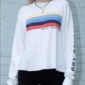 Brandy Melville France Long Sleeve T-Shirt